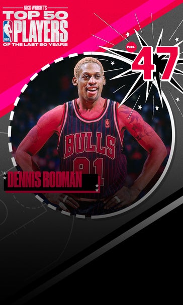 Top 50 NBA players from last 50 years: Dennis Rodman ranks No. 47
